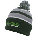 Principal Meridian Surveying Fold-Over Pom Beanie