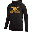 Dirtbag Baseball Drifit Lightweight Heather Hoodie