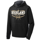 Lady Cougar Basketball Colorblock Hoodie