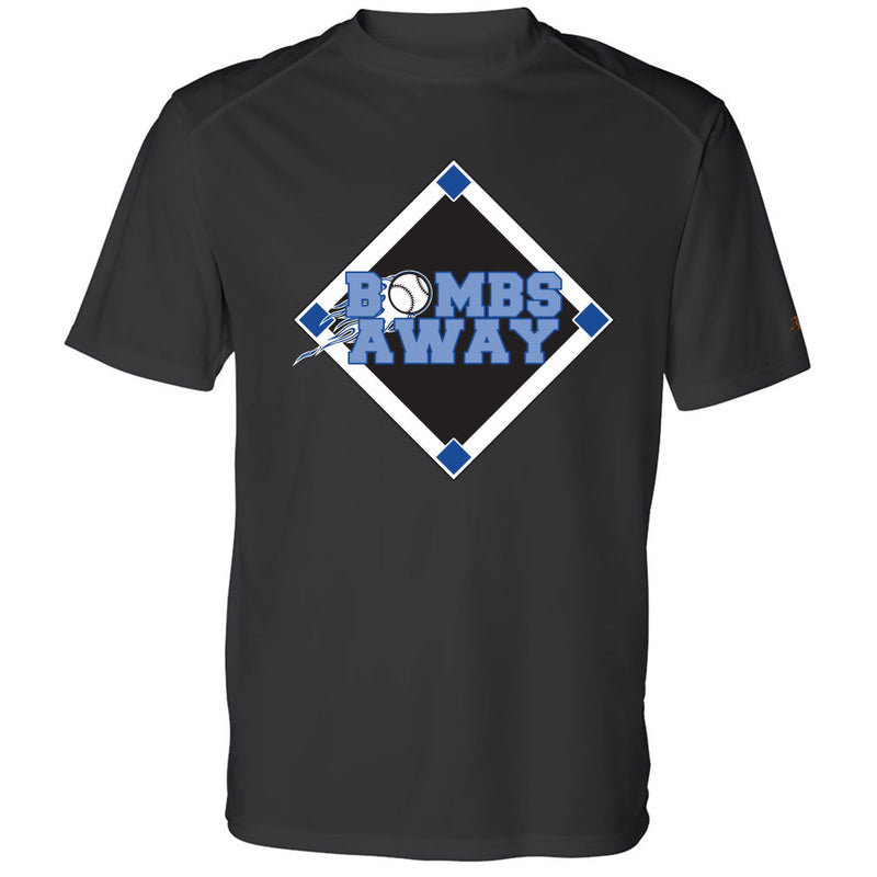 Bombs Away Baseball Drifit T-Shirt