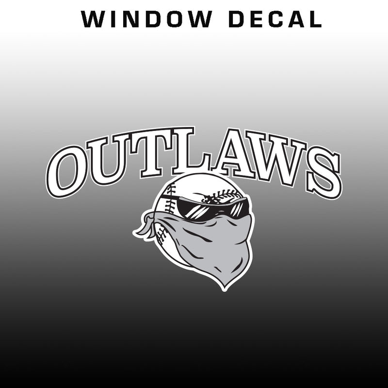 Outlaw Softball 2023 Window Decal