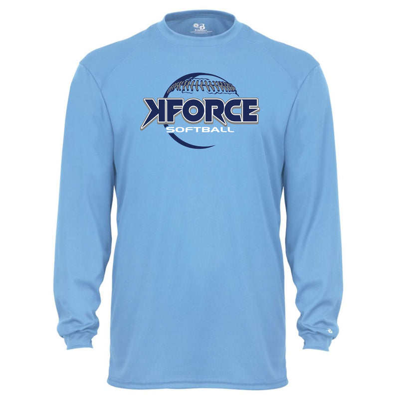 KForce Softball Drifit Long Sleeve T-Shirt