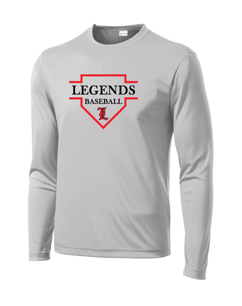 9U Legends Baseball 2023 Drifit Longsleeve T-Shirt