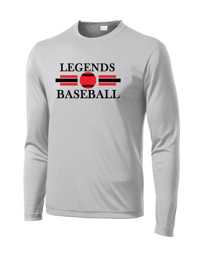 9U Legends Baseball 2023 Drifit Longsleeve T-Shirt
