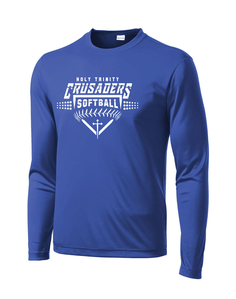 Holy Trinity Softball 2023 Drifit Long Sleeve T-Shirt