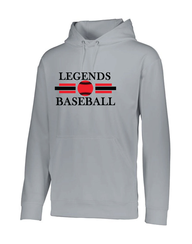 10U Legends Baseball 2023 Drifit Hooded Sweatshirt