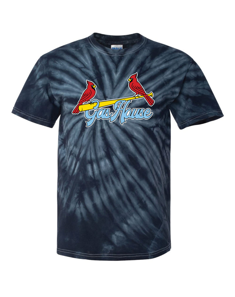 Gas House Baseball 2024 Tie Dye T-Shirt