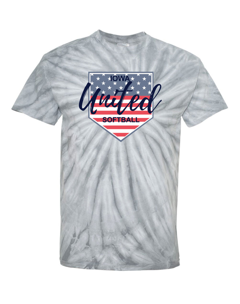 Iowa United Softball 2022 Tie-Dye T-Shirt