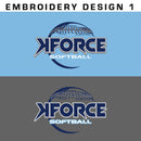 KForce Softball Full Zip Hoodie