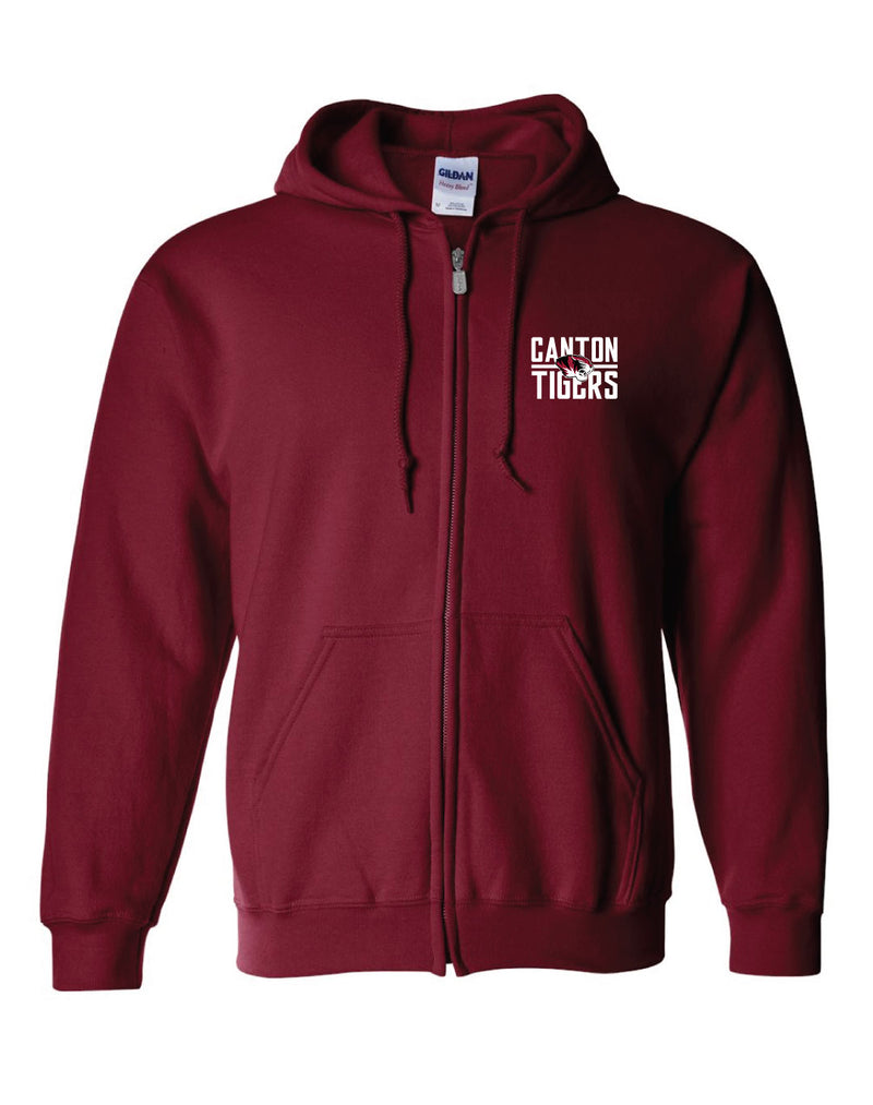 Canton Tigers Full Zip Jacket