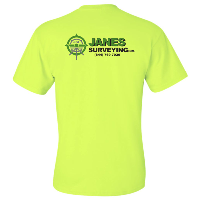 Janes Surveying Cotton Work Pocket T-Shirt