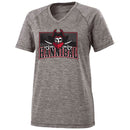 Hannibal Pirates Ladies Electrify V-Neck Tee