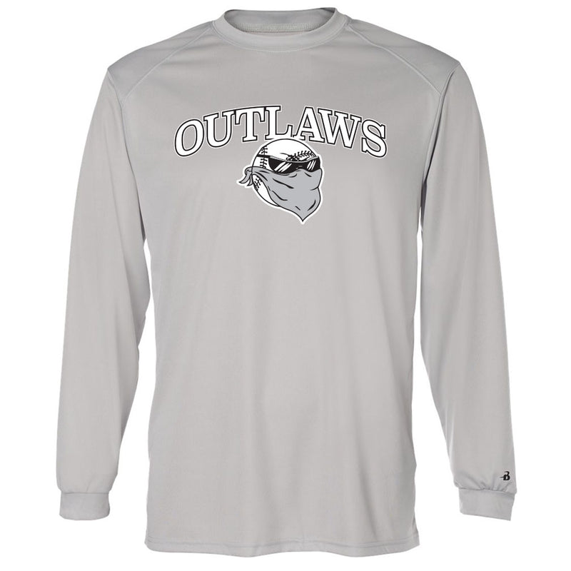 Outlaw Softball 2023 Drifit Long Sleeve T-Shirt