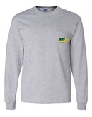 Sharkey Transportation Long Sleeve Pocket T-Shirt