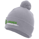 Janes Surveying Fold-Over Pom Beanie
