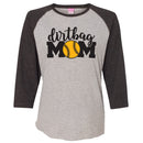 Dirtbag Baseball Ladies Baseball Tee