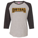 Dirtbag Baseball Ladies Baseball Tee