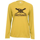 Dirtbag Baseball Ladies Drifit Long Sleeve