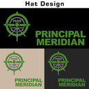 Principal Meridian Surveying Work Trucker Hat