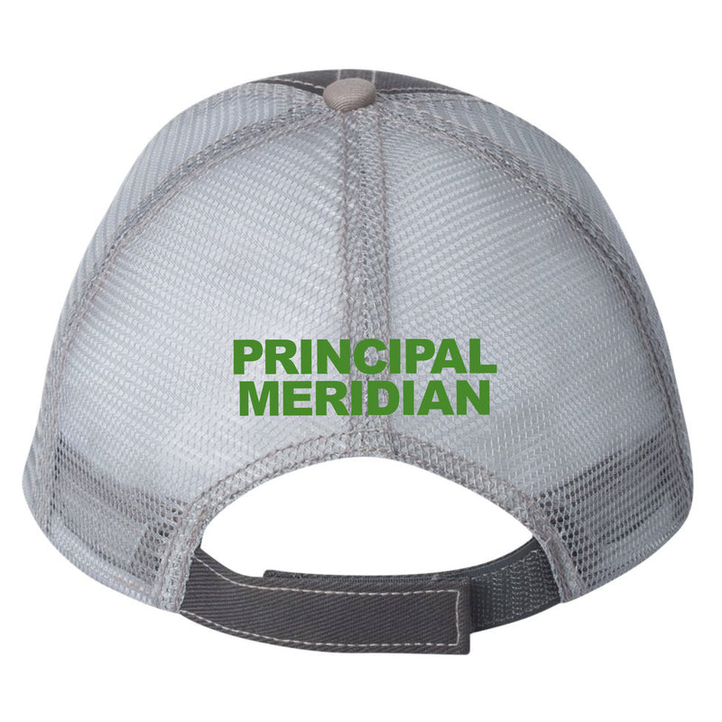 Principal Meridian Surveying Unstructured Trucker Hat