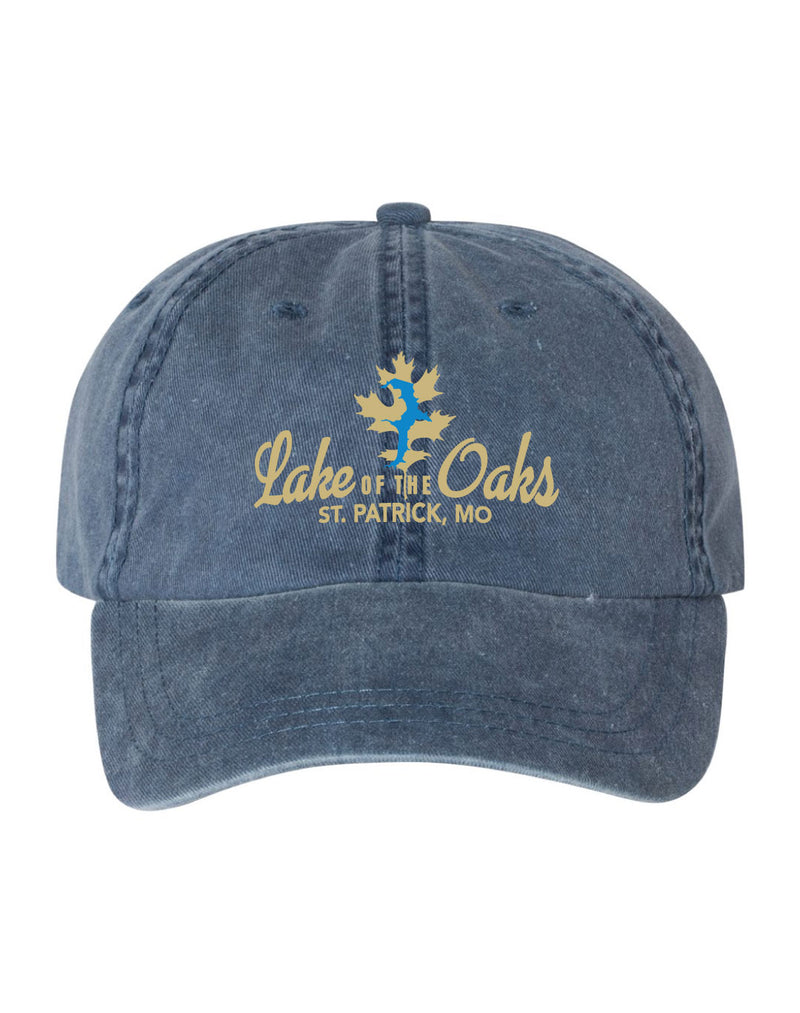 Lake of the Oaks Pigment Dyed Cap