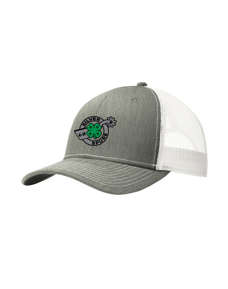 Silver Spurs 4-H Snapback Trucker Hat