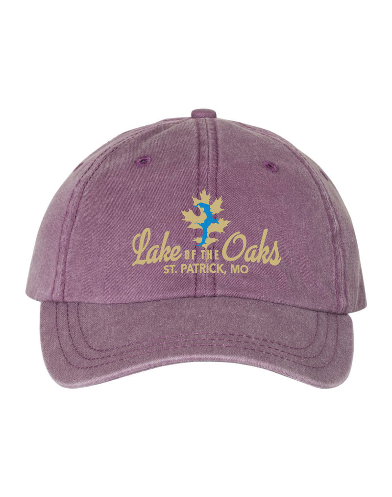 Lake of the Oaks Pigment Dyed Cap