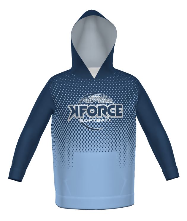 Kforce Svg KForce Softball Sublimated Hoodie