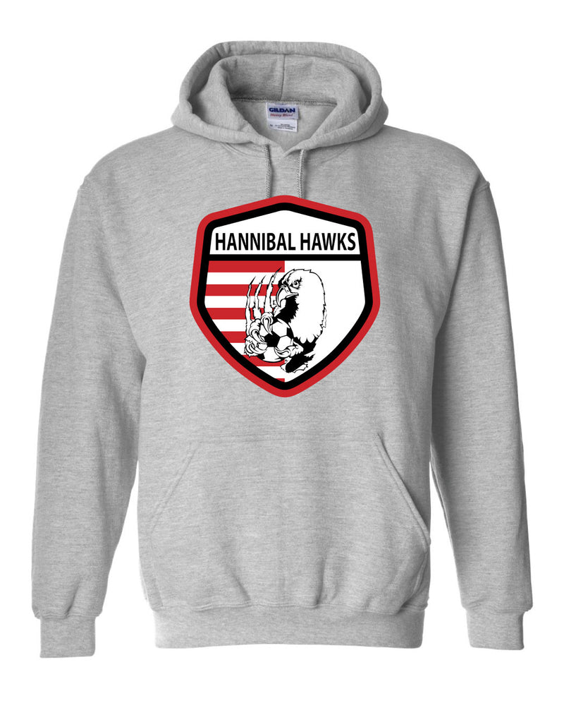 Hannibal Hawks Soccer Hooded Sweatshirt