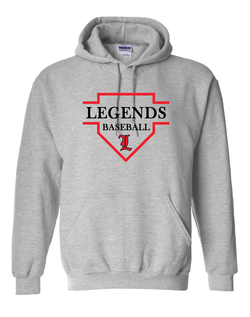 10U Legends Baseball 2023 Hooded Sweatshirt