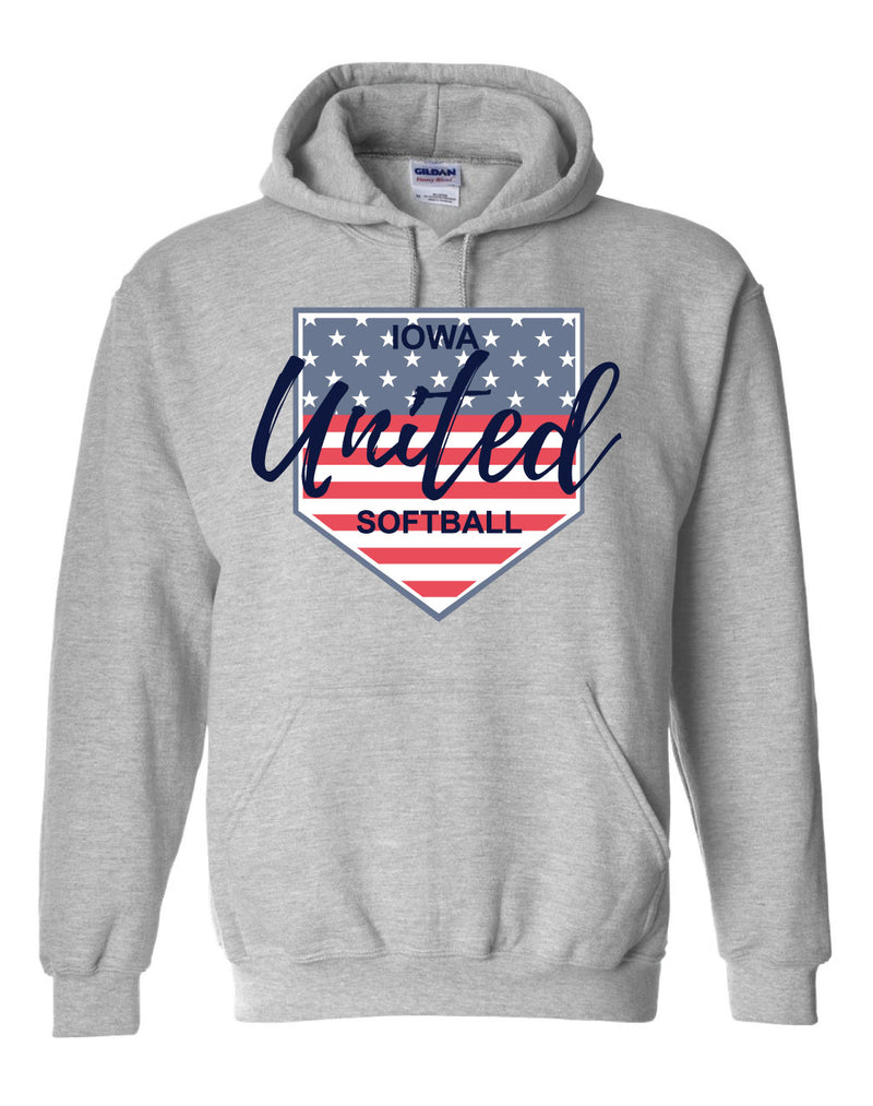 Iowa United Softball Hooded Sweatshirt