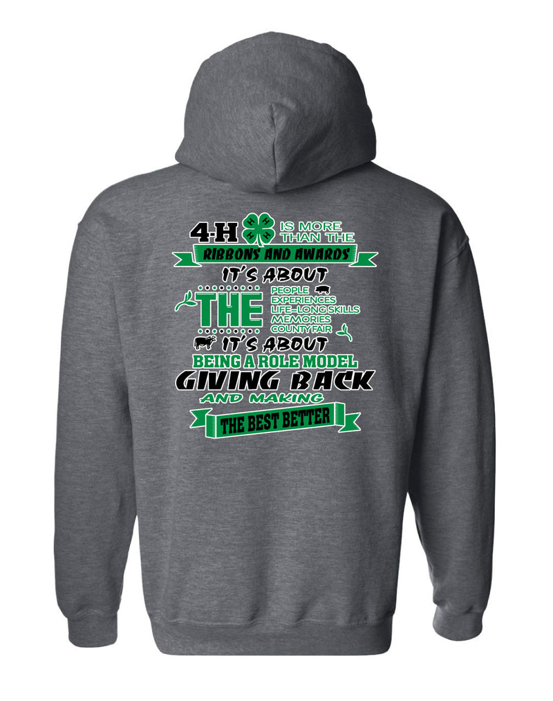 Oyster Prairie 4-H Hooded Sweatshirt