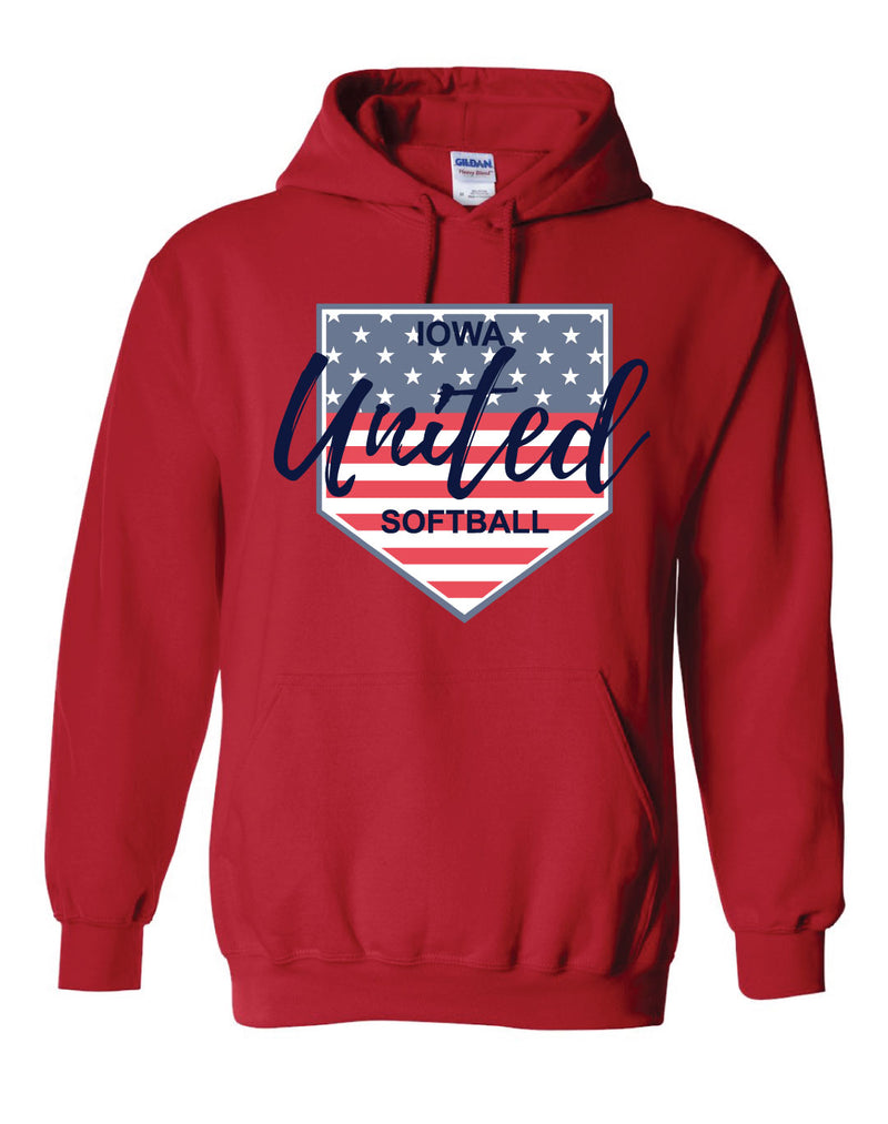 Iowa United Softball 2022 Hooded Sweatshirt