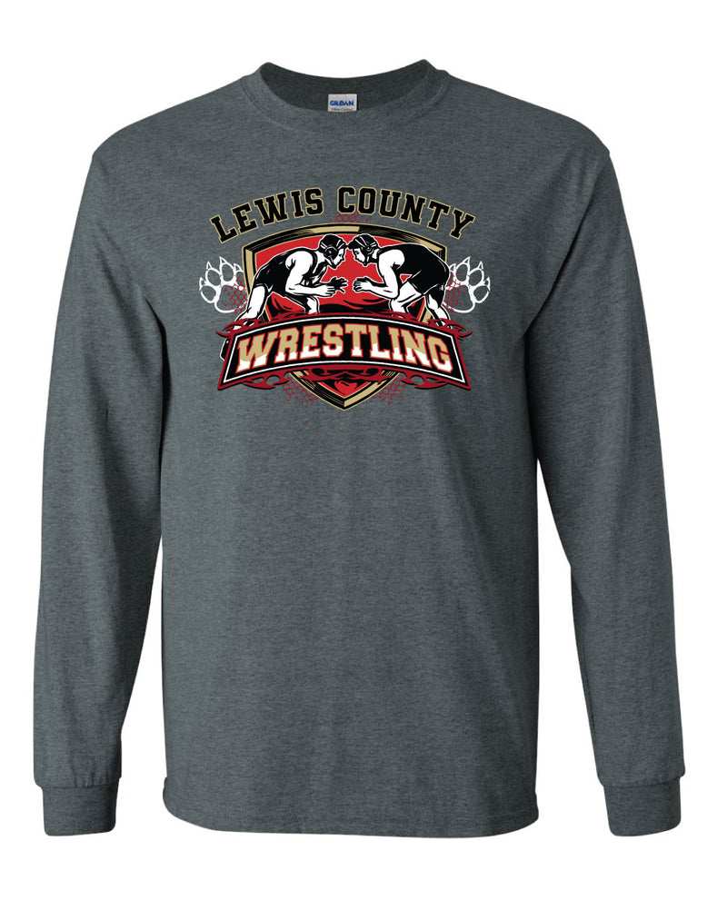 Lewis County Youth Wrestling Long Sleeve T-Shirt