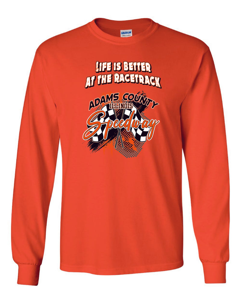 Adams County Speedway Long Sleeve T-Shirt