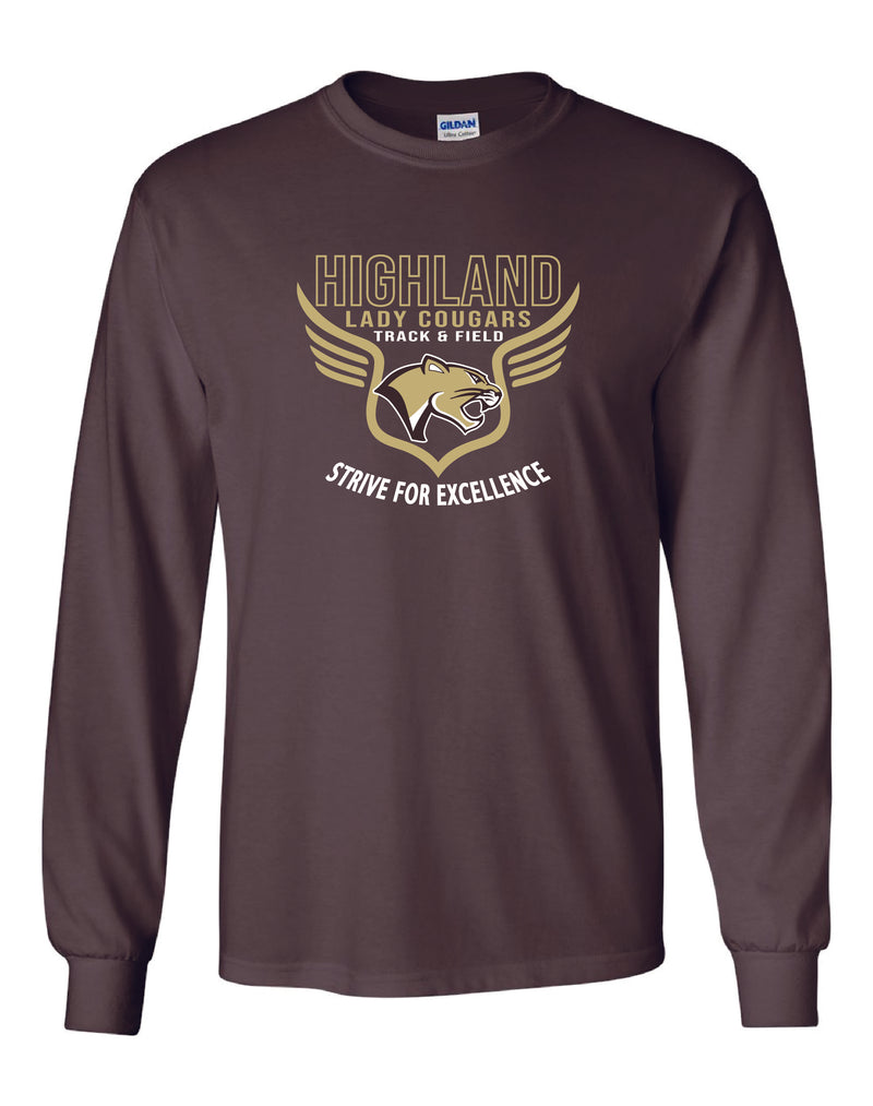 Highland Track & Field 2023 Long Sleeve T-Shirt