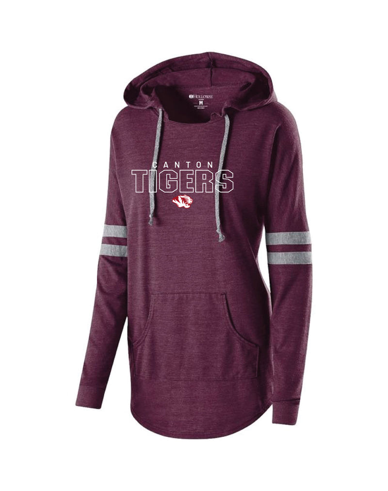 Canton Tigers Low Key Hooded Pullover