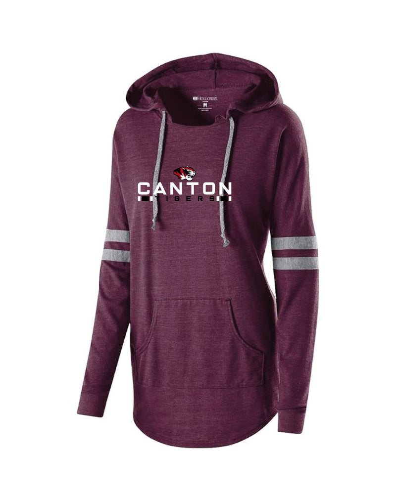 Canton Tigers Low Key Hooded Pullover