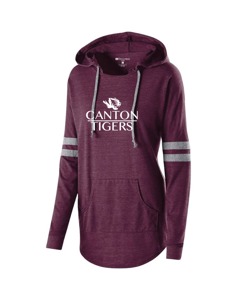 Canton Tigers Low Key Hooded Pullover