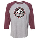 Canton Lady Tiger Soccer 2022 Baseball T-Shirt