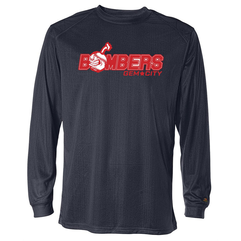 Gem City Bombers 2023 Drifit Long Sleeve T-Shirt