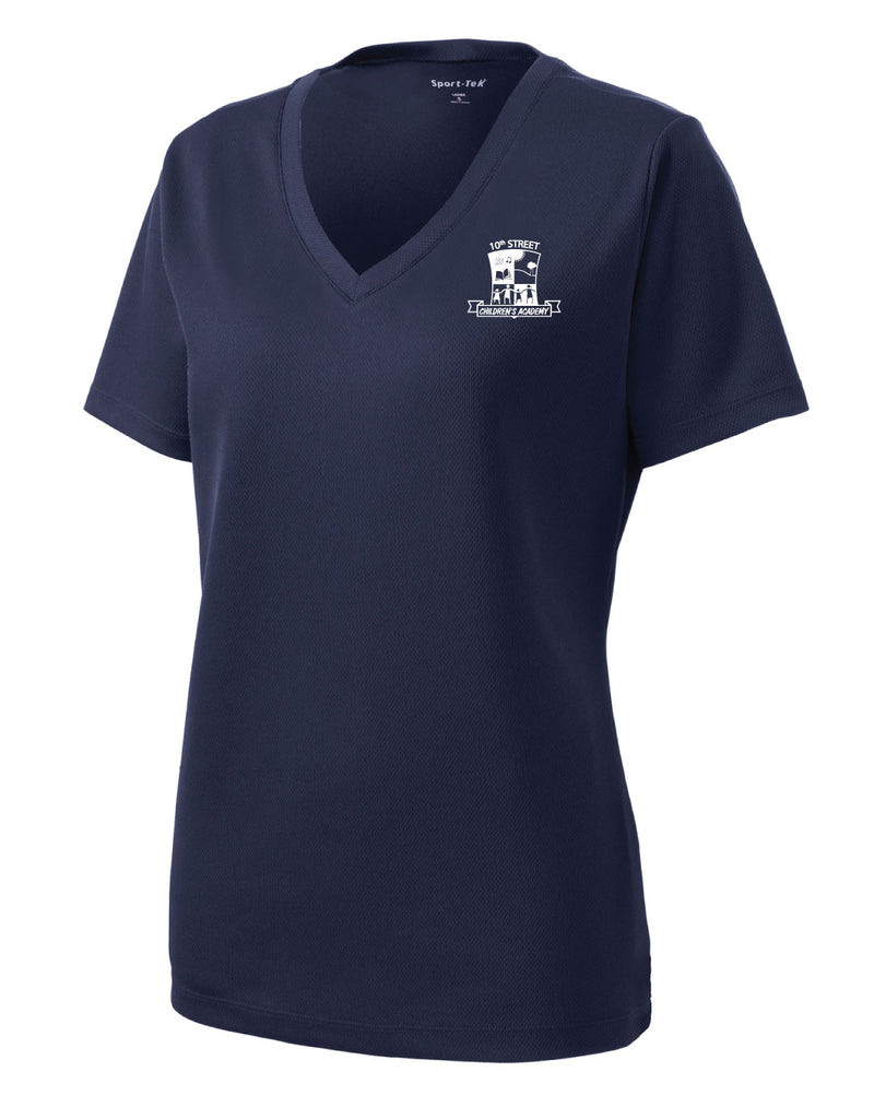 Children's Academy Ladies Drifit V-Neck T-Shirt