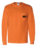 Sharkey Transportation Long Sleeve Pocket T-Shirt