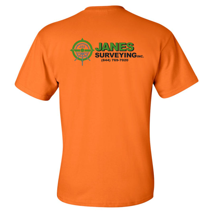 Janes Surveying Cotton Work Pocket T-Shirt