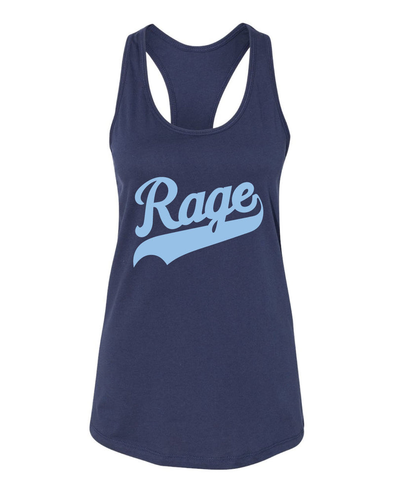 Rage Baseball 2023 Ladies Racerback Tank Top