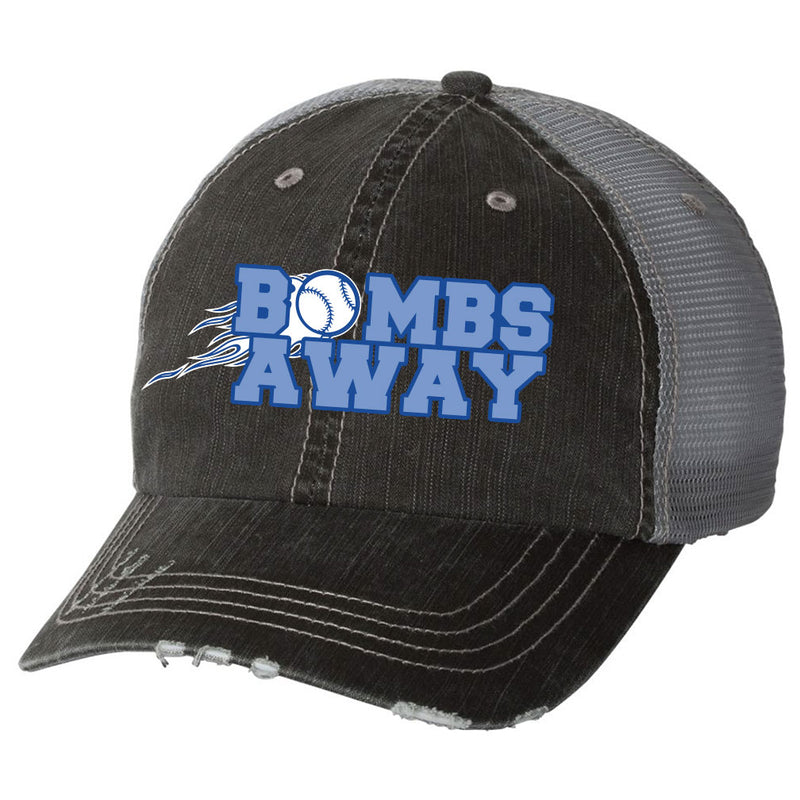 Bombs Away Baseball Raglan Hat