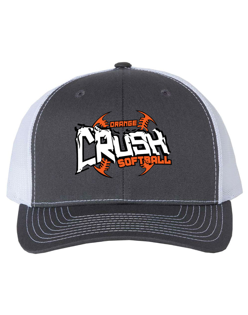 Orange Crush Softball 2023 Snapback Trucker Hat