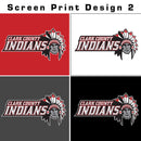 Clark County Indians Ombre Hoodie