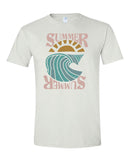 Summer Wave Softstyle T-Shirt