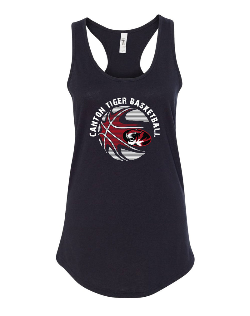 Canton Tigers Ladies Racerback Tank Top